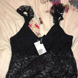 H&M lace bodysuit (NEVER WORN)